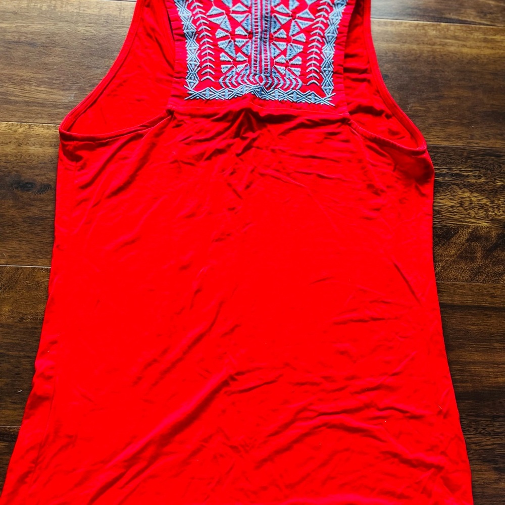 Red Gibson Tank Top